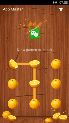 Скриншот приложения AppLock Theme - Fruit - №2