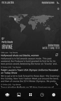 Скриншот приложения MYCOLORSCREEN Dark Pro UI Theme - №4