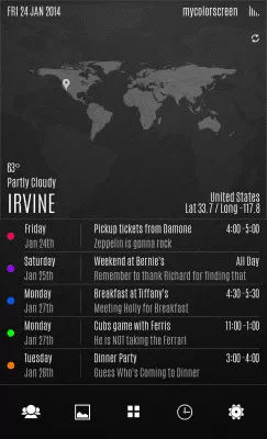 Скриншот приложения MYCOLORSCREEN Dark Pro UI Theme - №6