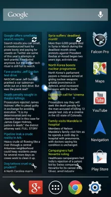 Скриншот приложения Simple RSS Widget - №5