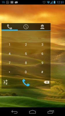 Скриншот приложения Simple Dialer Widget - №1