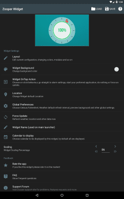 Скриншот приложения Zooper Widget - №10