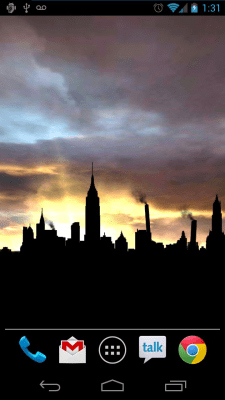 Скриншот приложения Silhouette Free Live Wallpaper - №4