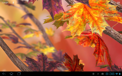 Скриншот приложения Autumn Tree Free Wallpaper - №6