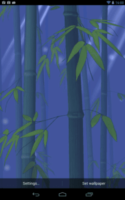 Скриншот приложения Bamboo Forest Free L.Wallpaper - №3