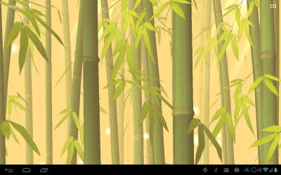 Скриншот приложения Bamboo Forest Free L.Wallpaper - №4