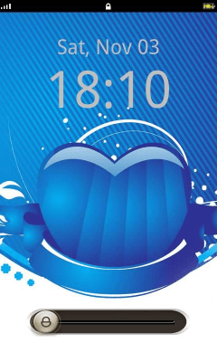 Скриншот приложения Love Lockscreen Theme - №4