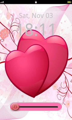 Скриншот приложения Love Lockscreen Theme - №5