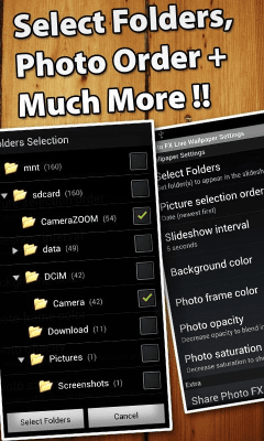 Скриншот приложения Photo FX Live Wallpaper - №8