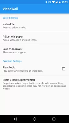 Скриншот приложения VideoWall - Video Wallpaper - №2