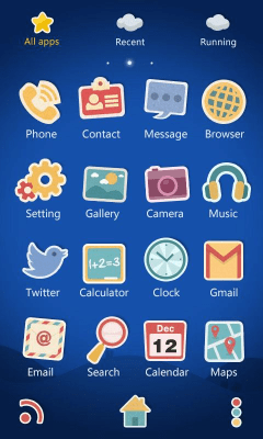 Скриншот приложения Papertown Super Theme GO - №5