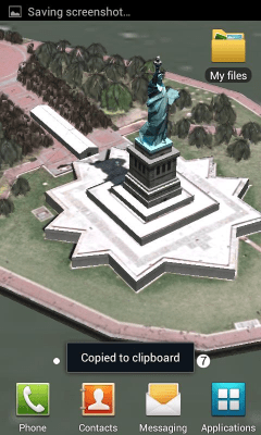 Скриншот приложения Statue of Liberty 3D LWP FREE - №2