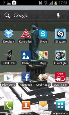 Скриншот приложения Statue of Liberty 3D LWP FREE - №3