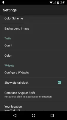 Скриншот приложения Neon Clock Live wallpaper - №4