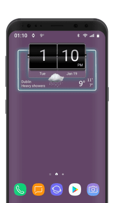 Скриншот приложения 3D Flip Clock Theme Pack 04 - №5