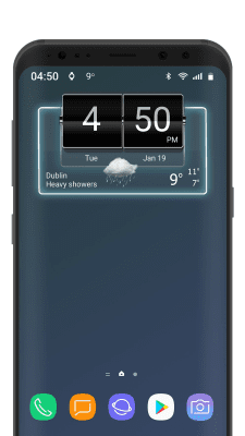 Скриншот приложения 3D Flip Clock Theme Pack 04 - №6
