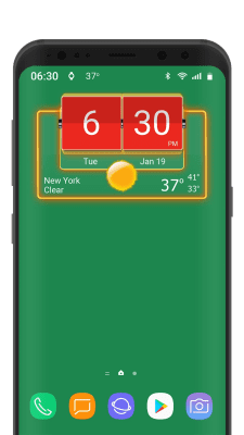 Скриншот приложения 3D Flip Clock Theme Pack 05 - №10