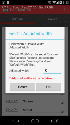 Скриншот приложения Время Mini - №7
