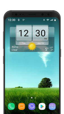 Скриншот приложения 3D Flip Clock Theme Pack 02 - №3