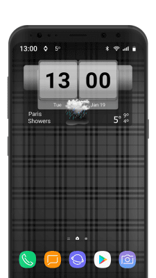 Скриншот приложения 3D Flip Clock Theme Pack 02 - №4