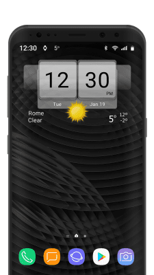 Скриншот приложения 3D Flip Clock Theme Pack 02 - №6