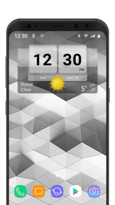 Скриншот приложения 3D Flip Clock Theme Pack 02 - №7
