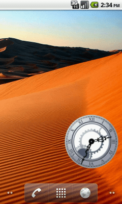 Скриншот приложения Roman Analog Clock - №3