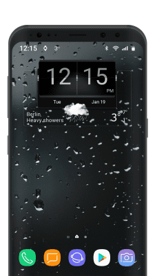 Скриншот приложения 3D Flip Clock Theme Pack 03 - №5