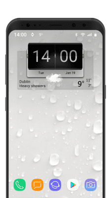 Скриншот приложения 3D Flip Clock Theme Pack 03 - №7