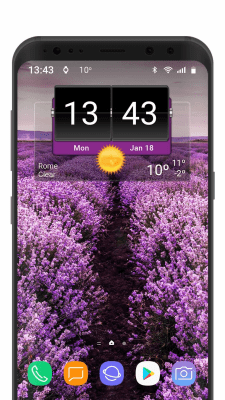 Скриншот приложения 3D Flip Clock Theme Pack 01 - №3