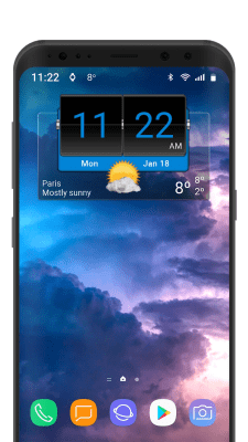 Скриншот приложения 3D Flip Clock Theme Pack 01 - №6