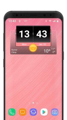 Скриншот приложения 3D Flip Clock Theme Pack 01 - №8