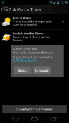 Скриншот приложения Thousand Clock Widgets - №4