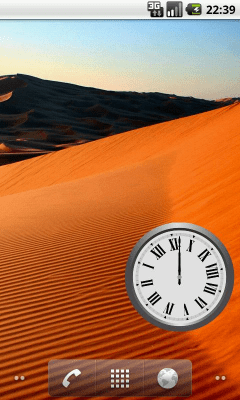 Скриншот приложения One Hand Clock - №3