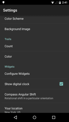 Скриншот приложения Neon Clock GL Live wallpaper - №4