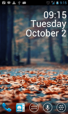 Скриншот приложения Modern UCCW skin - №3