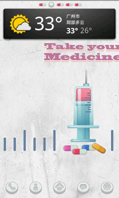 Скриншот приложения Medicine Theme GO Launcher EX - №8