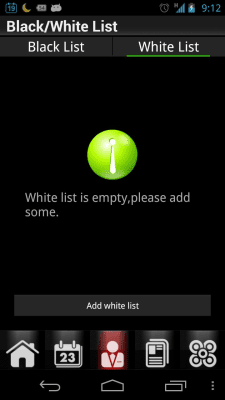 Скриншот приложения Rocket Blocker (SMS/Calls) - №3
