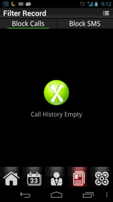 Скриншот приложения Rocket Blocker (SMS/Calls) - №4