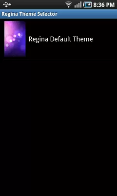 Скриншот приложения Regina Default Theme - №2