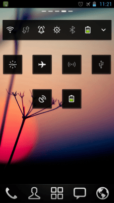 Скриншот приложения GO Switch Widget - №2