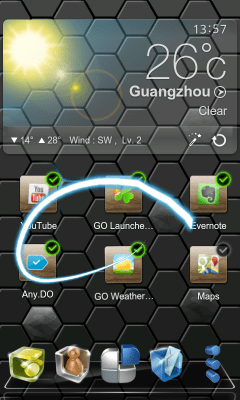 Скриншот приложения Next honeycomb live wallpaper - №4