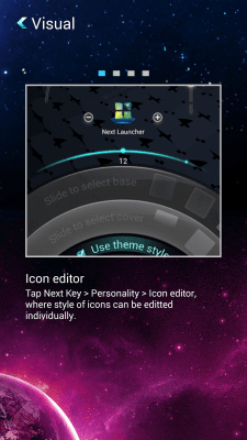 Скриншот приложения Next Launcher 3D Manuals - №4