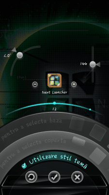 Скриншот приложения Next Launcher Romanian Language - №1