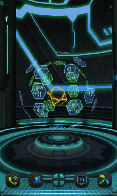 Скриншот приложения Next Technology Theme 3D LWP - №6