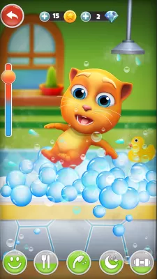 Скриншот приложения Мой Говорящий Кот Томми - №5