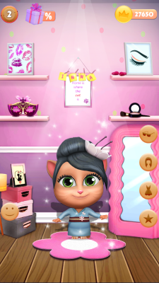 Скриншот приложения Моя Говорящая Кошка Инна - №3