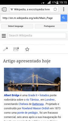 Скриншот приложения Переводчик для Next Browser - №3