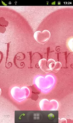 Скриншот приложения Sweet Heart Live Wallpaper - №4