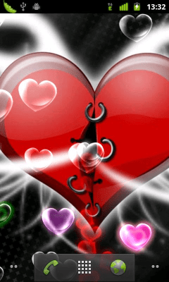 Скриншот приложения Sweet Heart Live Wallpaper - №6